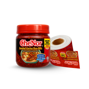Plastic Jar Label