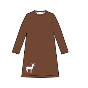 Muslimah Tshirt Labuh 160gsm T-shirt (XS – 2XL)