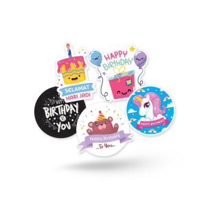 Birthday Gift Sticker